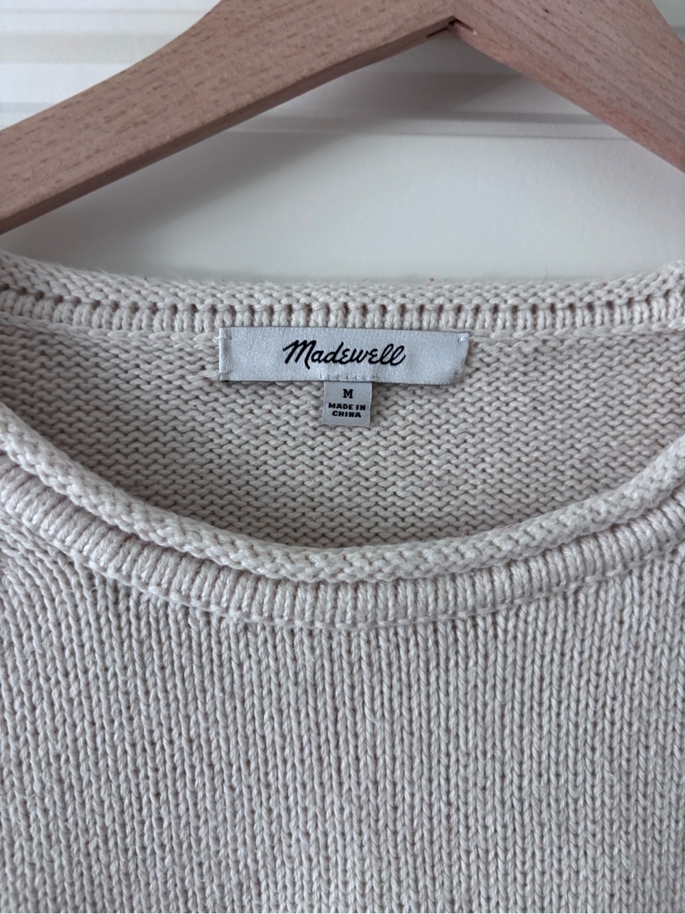 Madewell Striped Crewneck Sweater - Picture 3 of 5